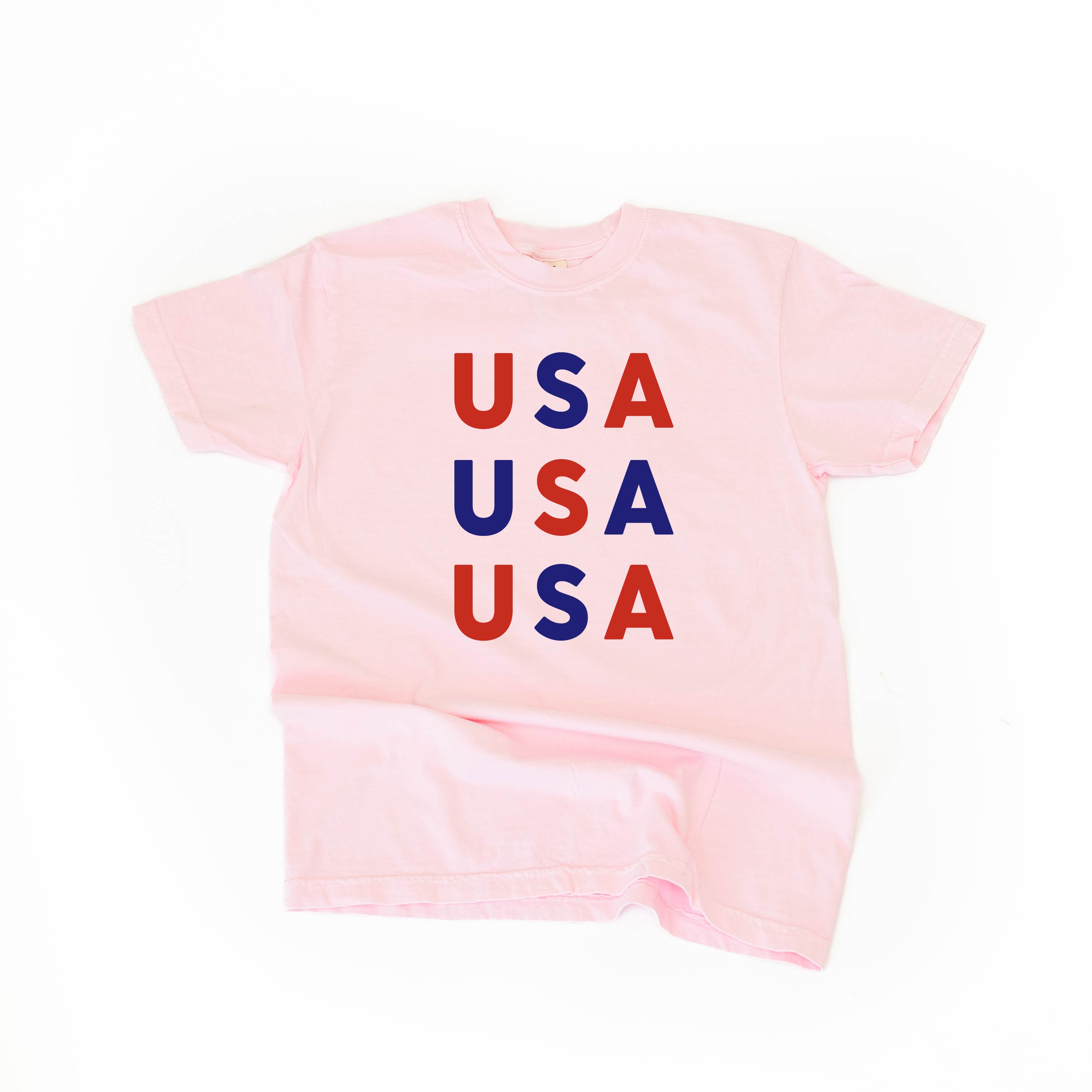 USA x3 - Comofort Colors Tee Little Mama Shirt Shop