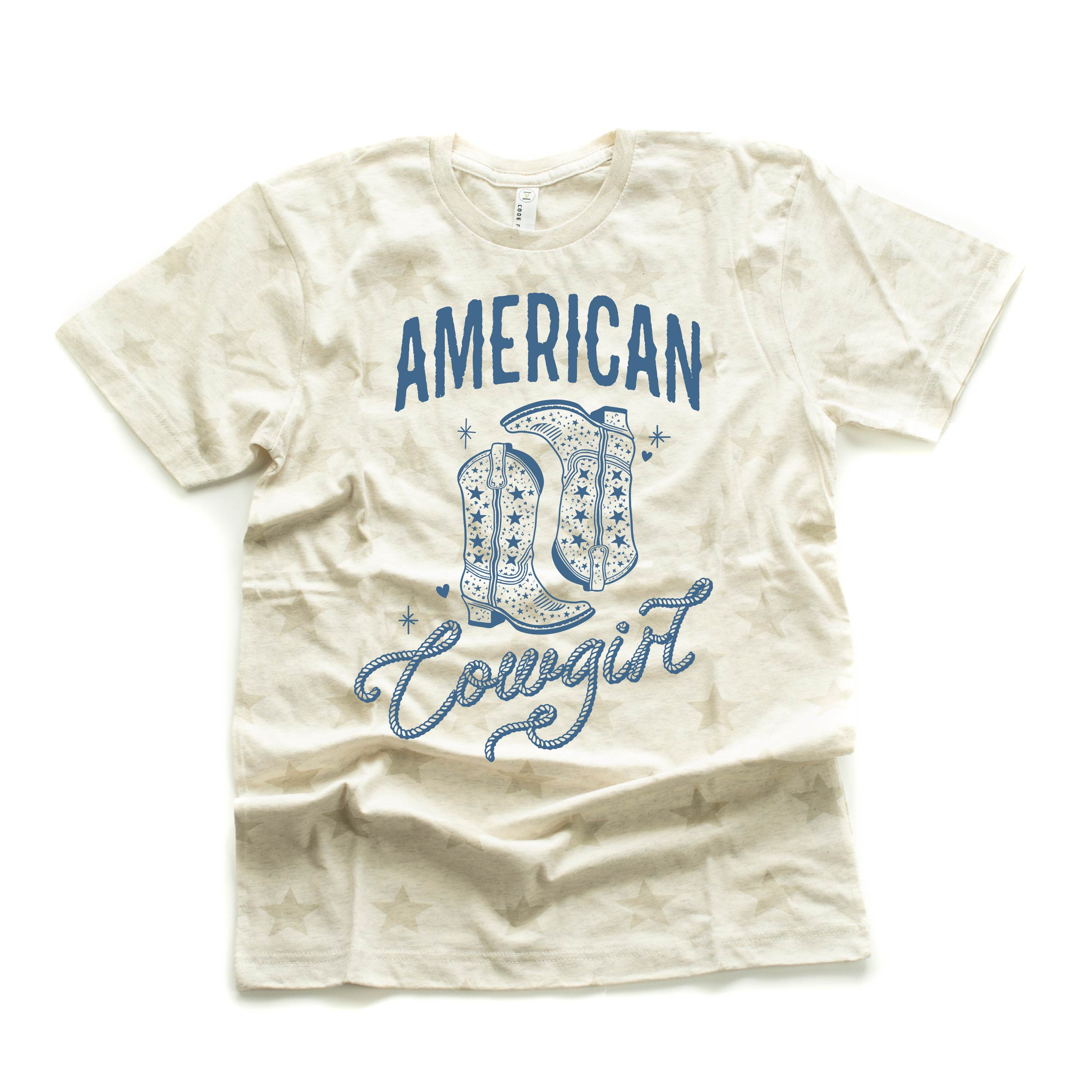 American Cowgirl - Unisex STAR Tee Little Mama Shirt Shop