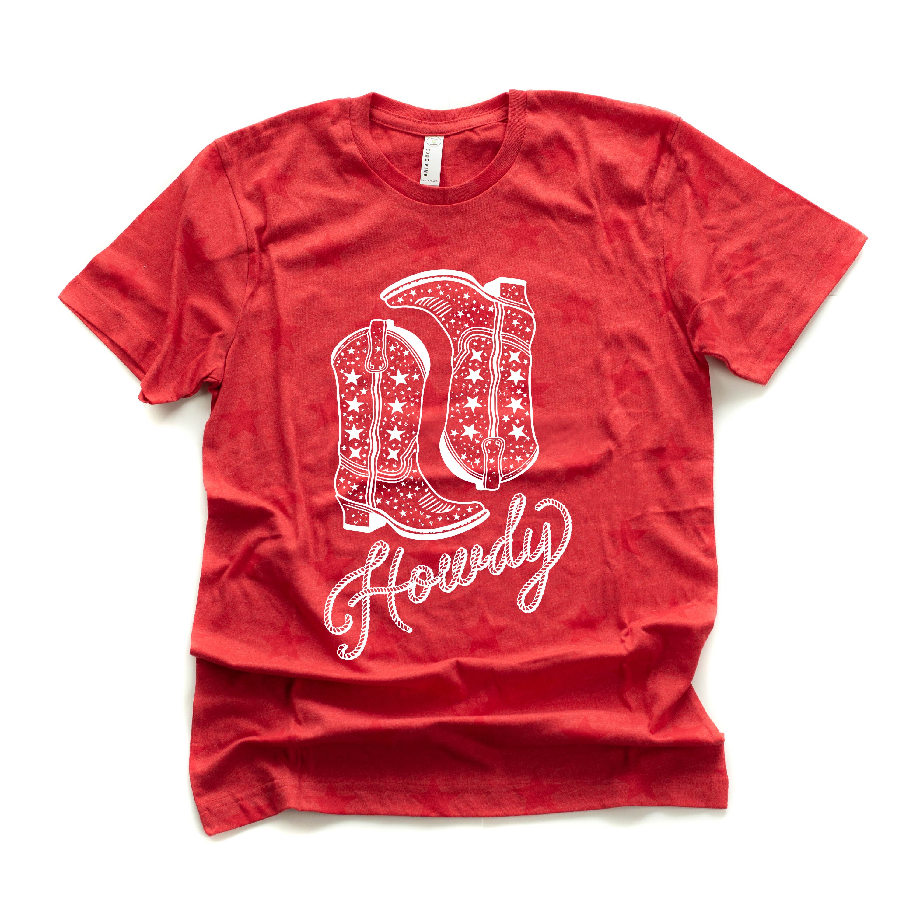  Cowboy Boots - Unisex STAR Tee Little Mama Shirt Shop