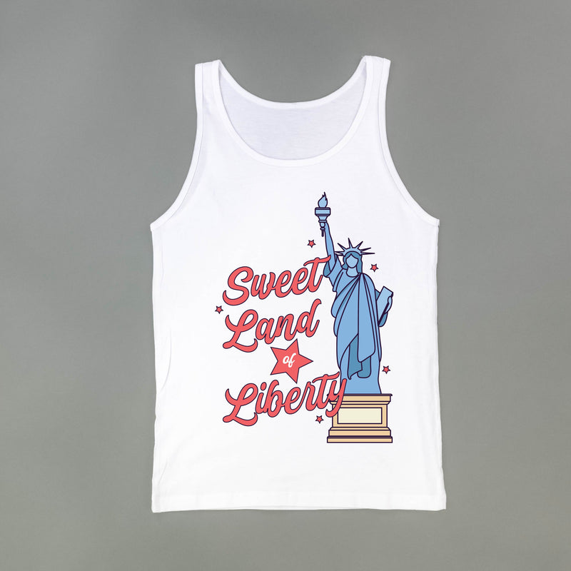 Sweet Land of Liberty - Adult Unisex Jersey Tank