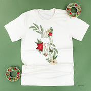 Christmas Floral Mama - Unisex Tee Little Mama Shirt Shop