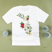 Christmas Floral Mama - Unisex Tee Little Mama Shirt Shop