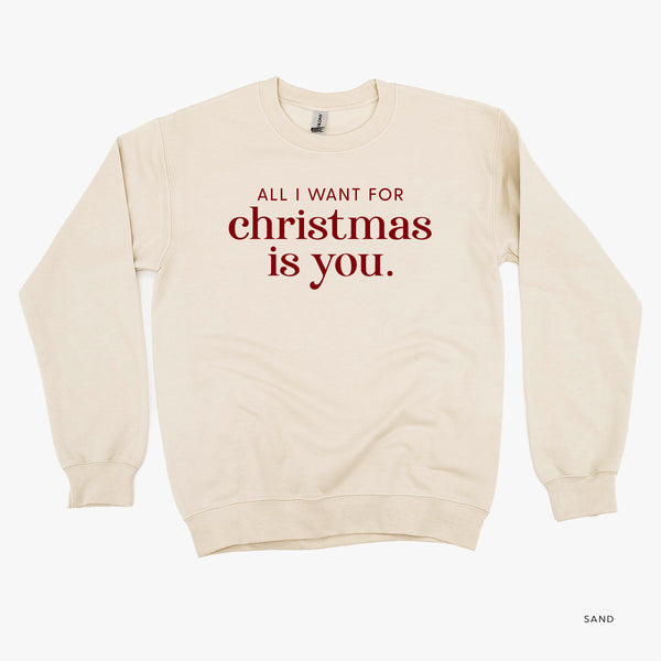 All I Want For Christmas Is You - BASIC Fleece