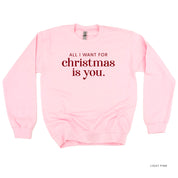 All I Want For Christmas Is You - BASIC Fleece Little Mama Shirt Shop LLC