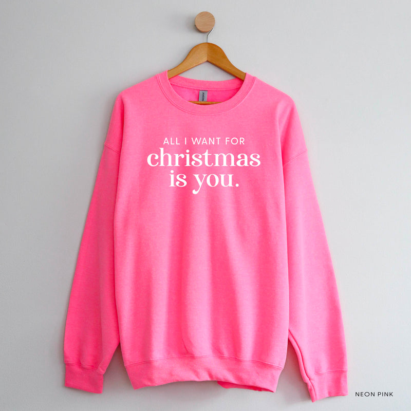 All I Want For Christmas Is You - BASIC Fleece