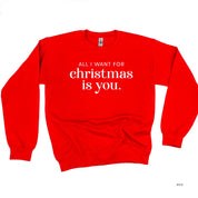 All I Want For Christmas Is You - BASIC Fleece Little Mama Shirt Shop LLC