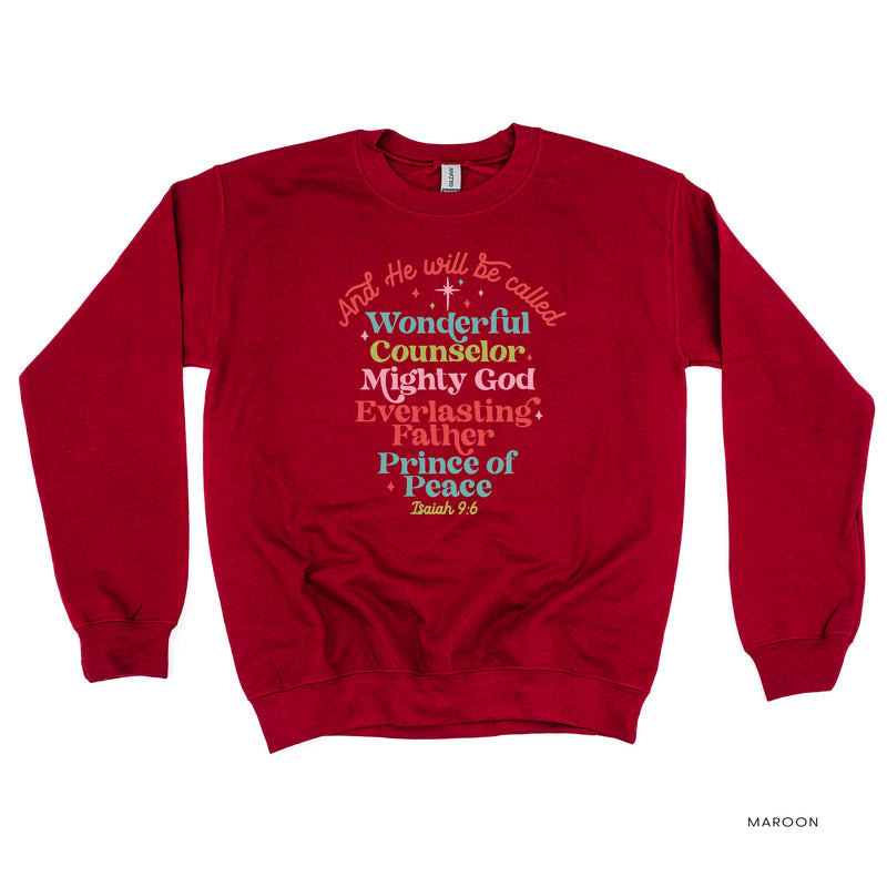 And He Will Be Called...Prince Of Peace - BASIC Fleece