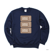 Turkey Dinner Tickets - BASIC Fleece Little Mama Shirt Shop LLC