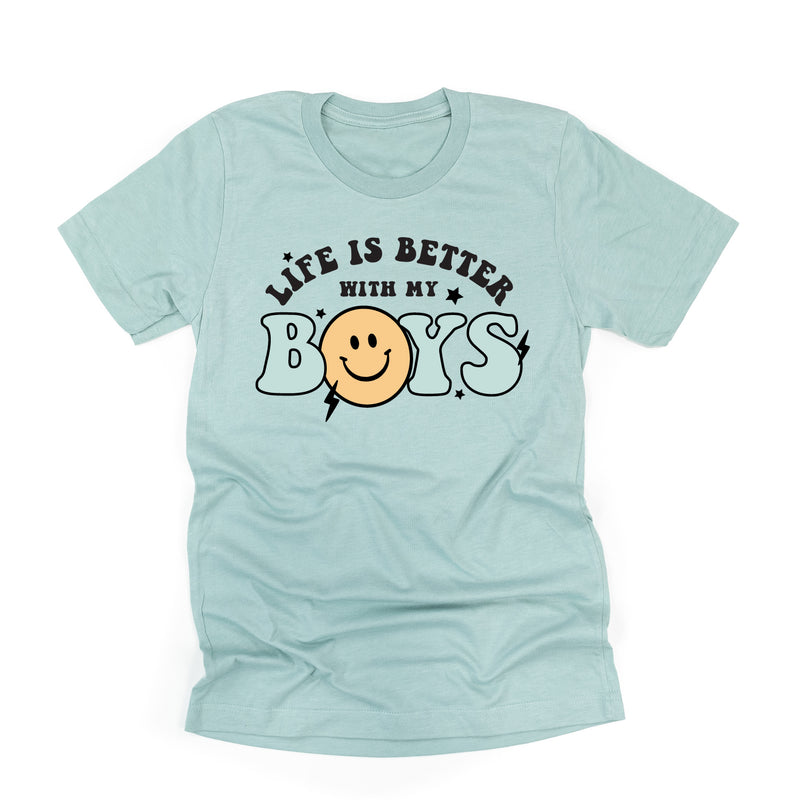 THE RETRO EDIT - Life is Better with My Boys (Plural) - Unisex Tee