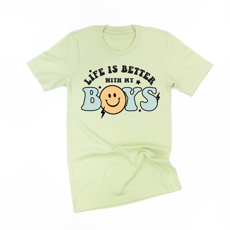 THE RETRO EDIT - Life is Better with My Boys (Plural) - Unisex Tee