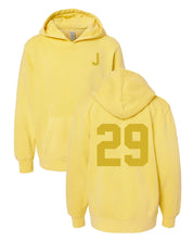 Tone on Tone initial and year - Child Hoodie Little Mama Shirt Shop LLC