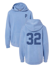 Tone on Tone initial and year - Child Hoodie Little Mama Shirt Shop LLC