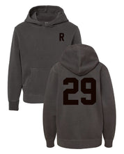Tone on Tone initial and year - Child Hoodie Little Mama Shirt Shop LLC