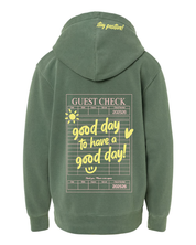 Embroidered/Printed - GOOD DAY HOODIE - Youth Pigment Little Mama Shirt Shop LLC