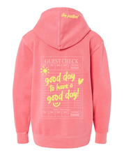 Embroidered/Printed - GOOD DAY HOODIE - Youth Pigment Little Mama Shirt Shop LLC