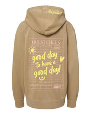 GOOD DAY HOODIE - Embroidered/Printed Youth Pigment Little Mama Shirt Shop LLC
