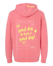 GOOD DAY HOODIE - Embroidered/Printed  Adult Pigment Little Mama Shirt Shop LLC
