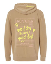 GOOD DAY HOODIE - Embroidered/Printed  Adult Pigment Little Mama Shirt Shop LLC