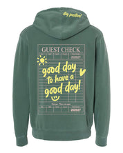 GOOD DAY HOODIE - Embroidered/Printed  Adult Pigment Little Mama Shirt Shop LLC