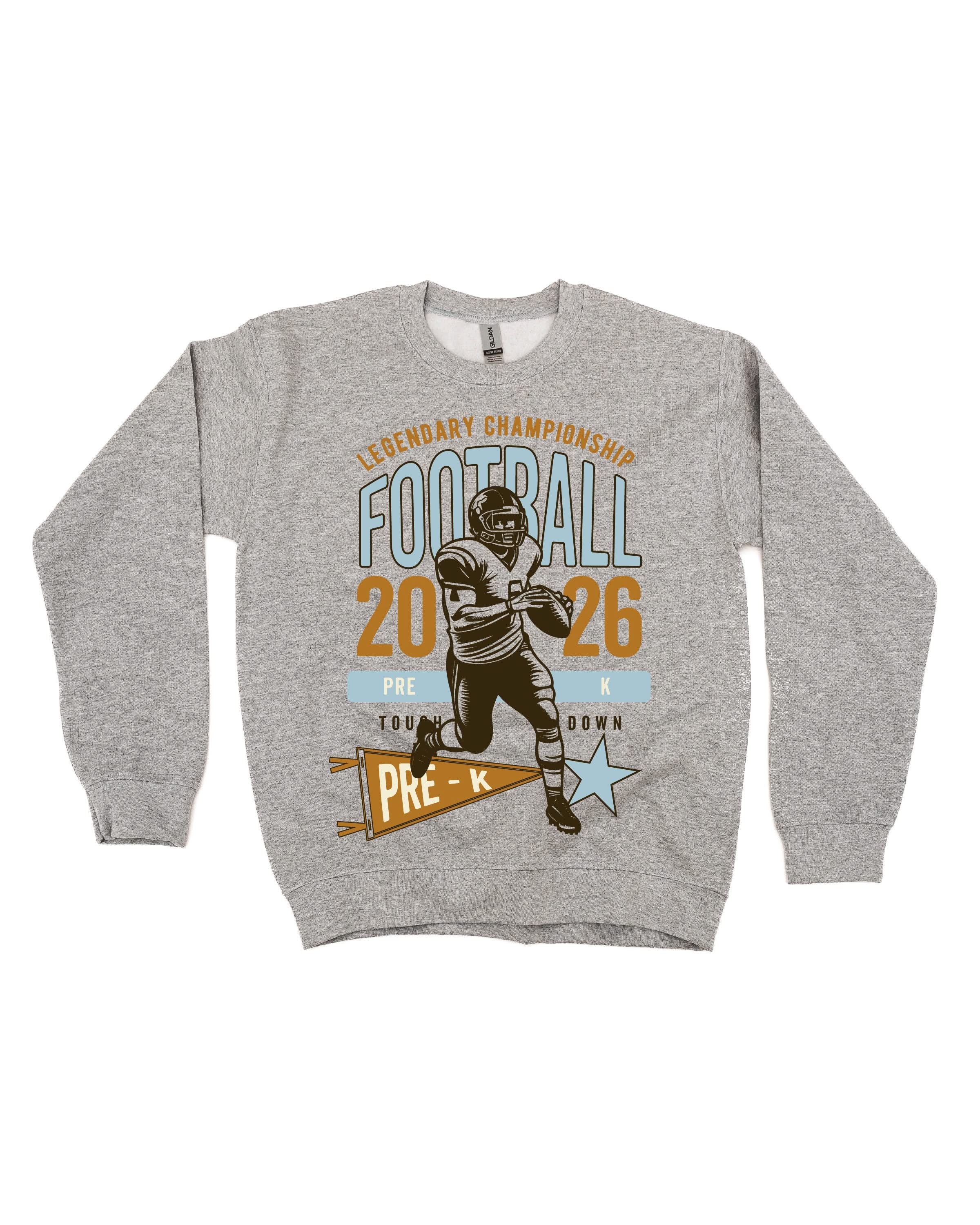 Legendary Football (Choose Your Grade) - Basic Fleece Little Mama Shirt Shop LLC