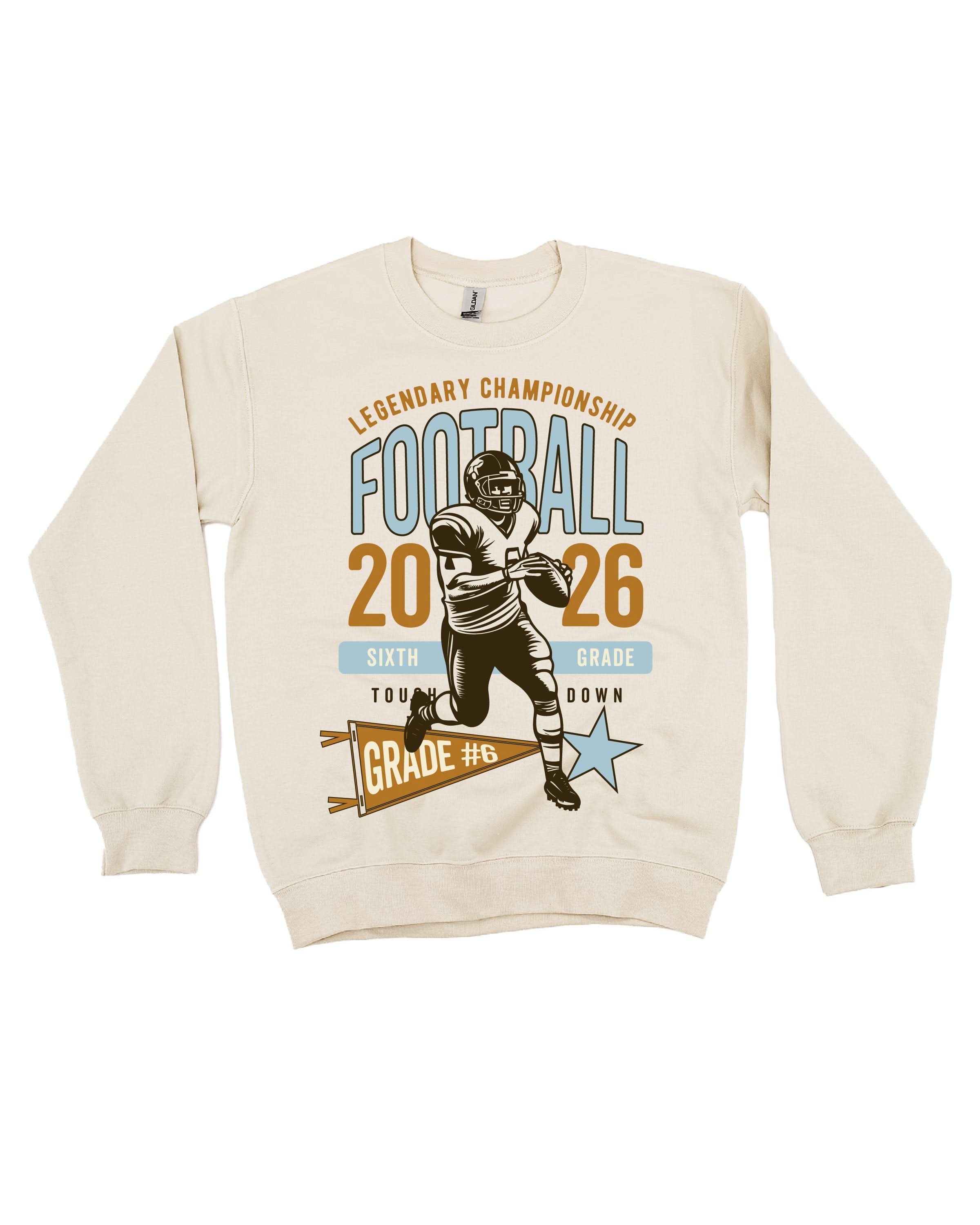 Legendary Football (Choose Your Grade) - Basic Fleece Little Mama Shirt Shop LLC