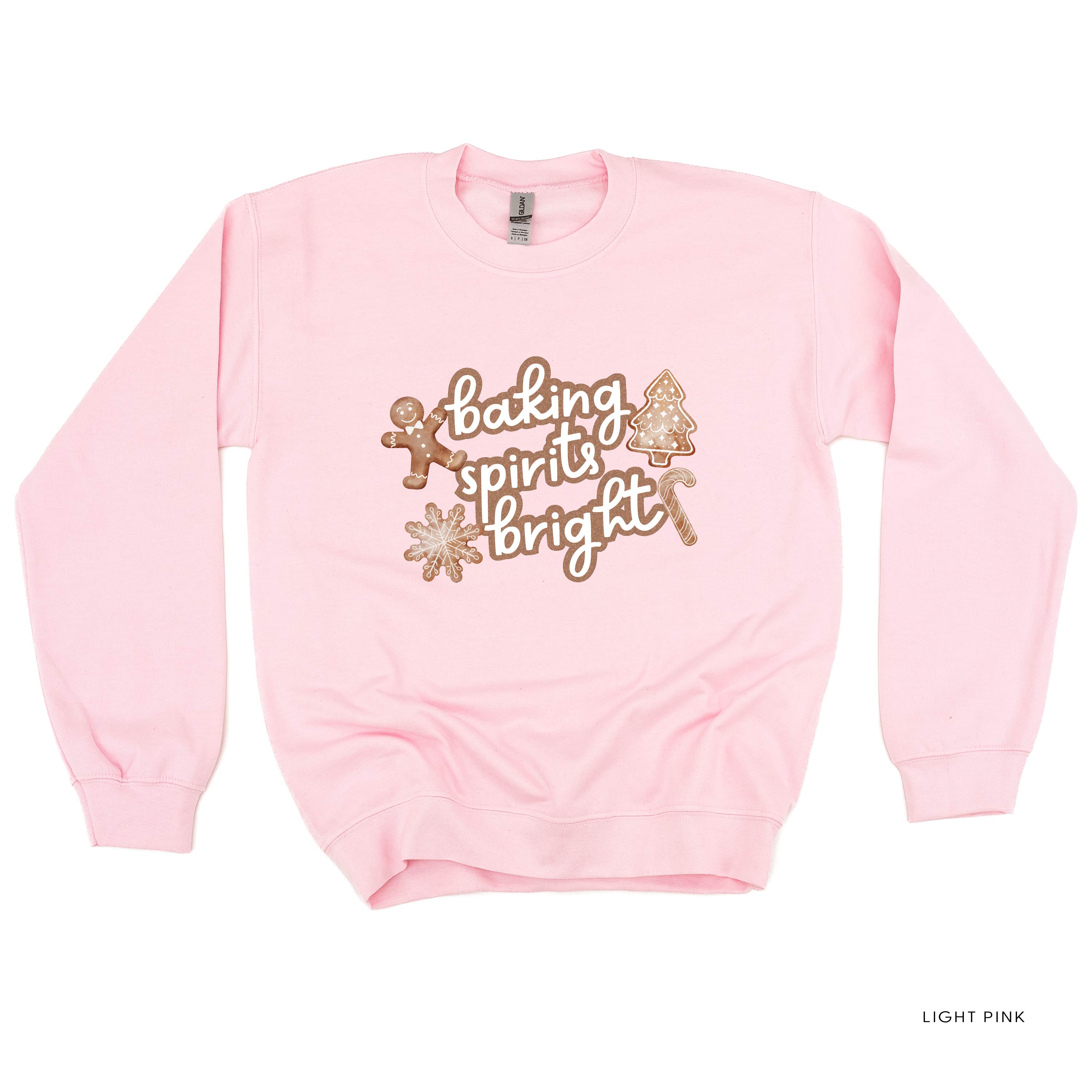 Baking Spirits Bright - BASIC Fleece Little Mama Shirt Shop LLC