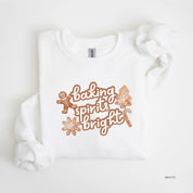 Baking Spirits Bright - BASIC Fleece Little Mama Shirt Shop LLC