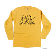 Ballerina Skellies - Long Sleeve Comfort Colors Tee Little Mama Shirt Shop