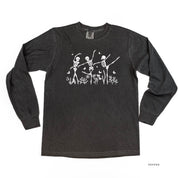 Ballerina Skellies - Long Sleeve Comfort Colors Tee Little Mama Shirt Shop