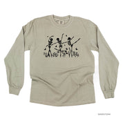 Ballerina Skellies - Long Sleeve Comfort Colors Tee Little Mama Shirt Shop