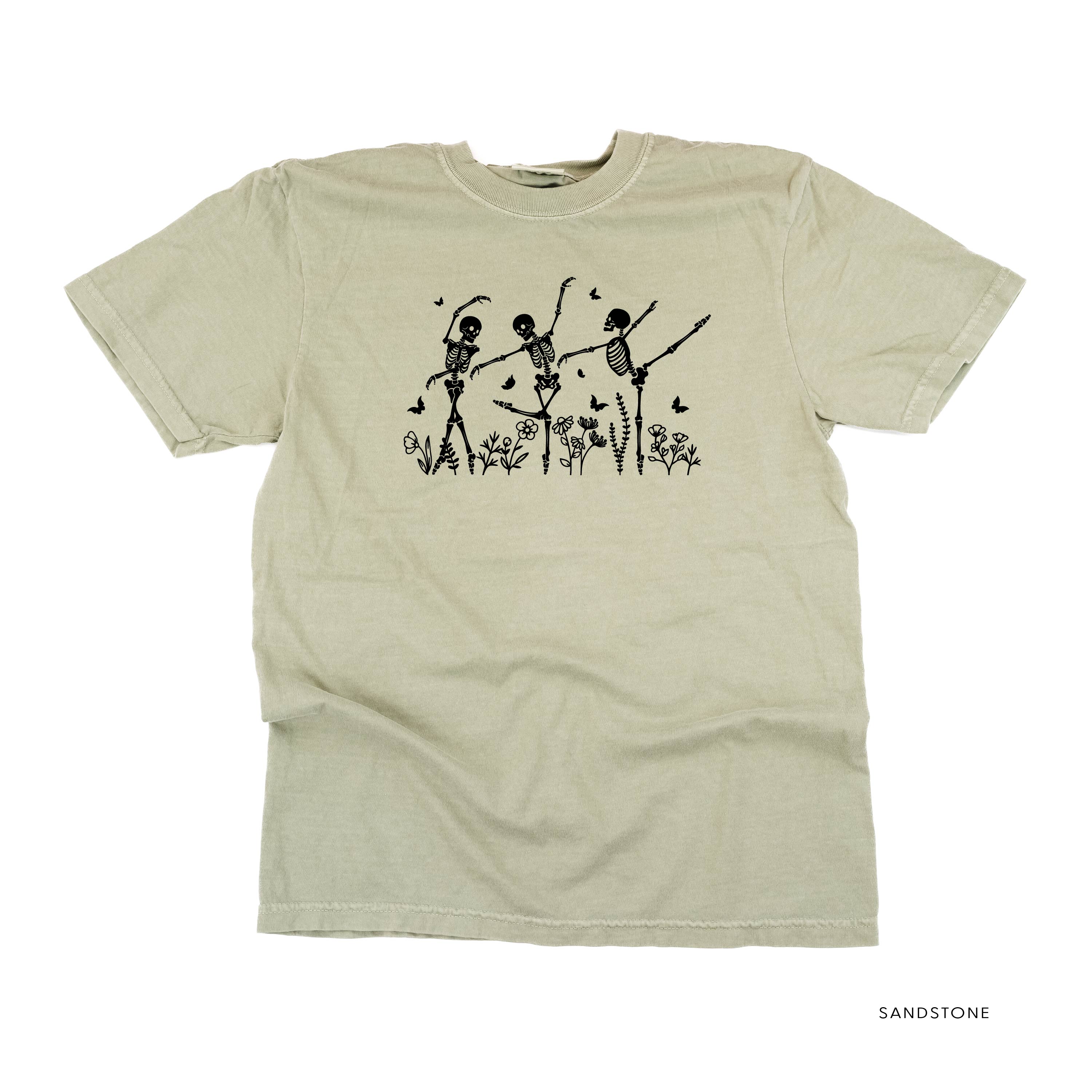 Ballerina Skellies - Comfort Colors Tee Little Mama Shirt Shop