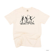 Ballerina Skellies - Comfort Colors Tee Little Mama Shirt Shop