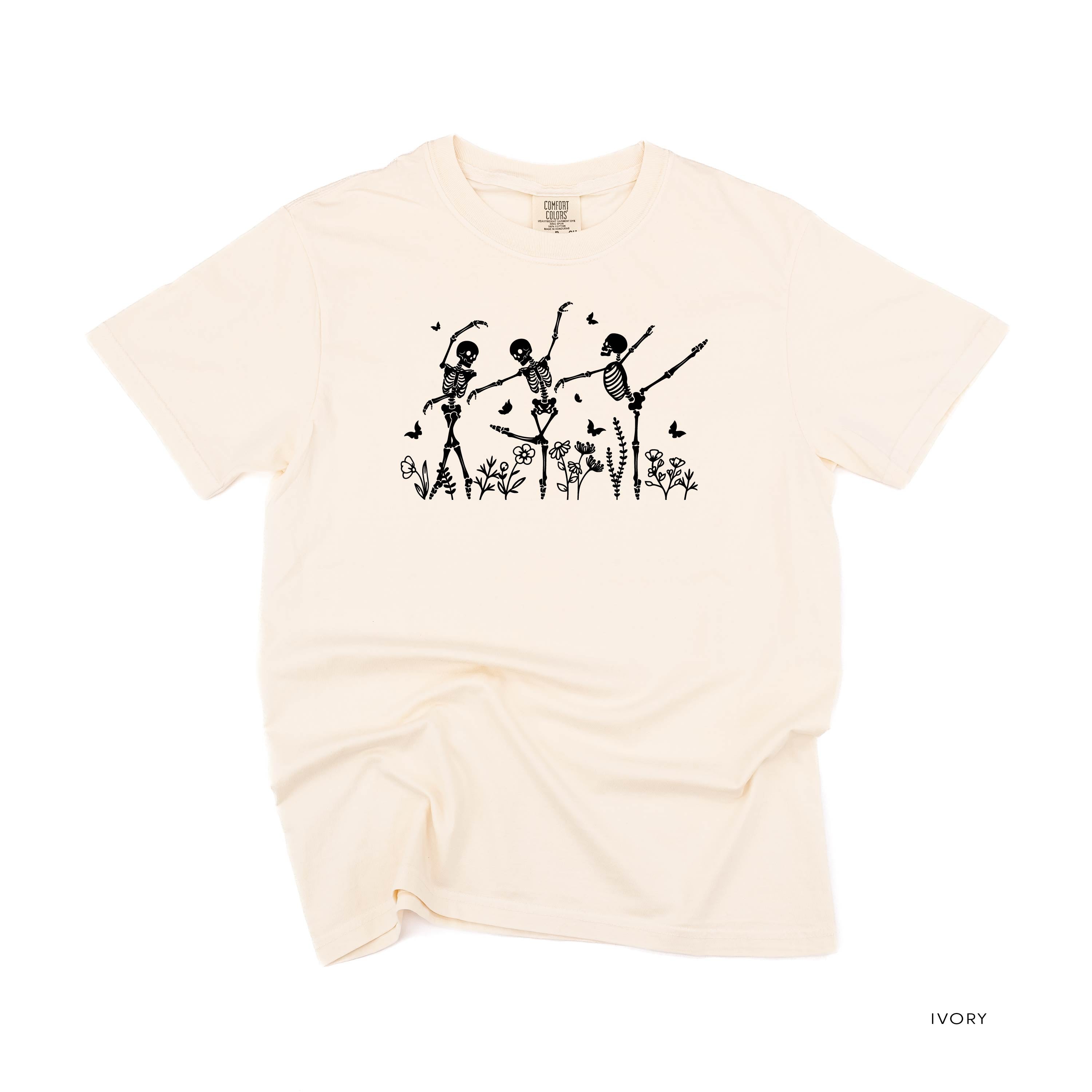 Ballerina Skellies - Comfort Colors Tee Little Mama Shirt Shop
