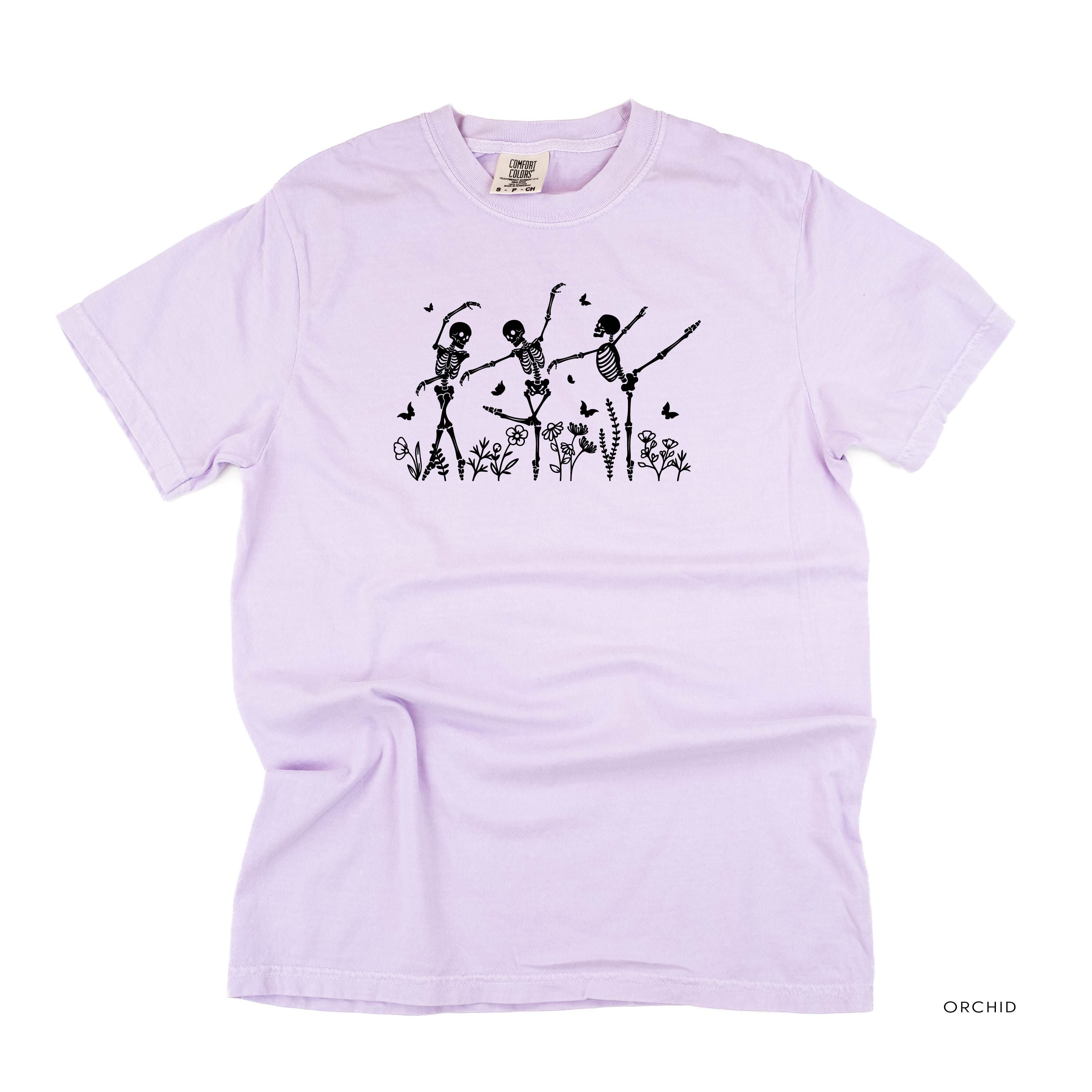 Ballerina Skellies - Comfort Colors Tee Little Mama Shirt Shop