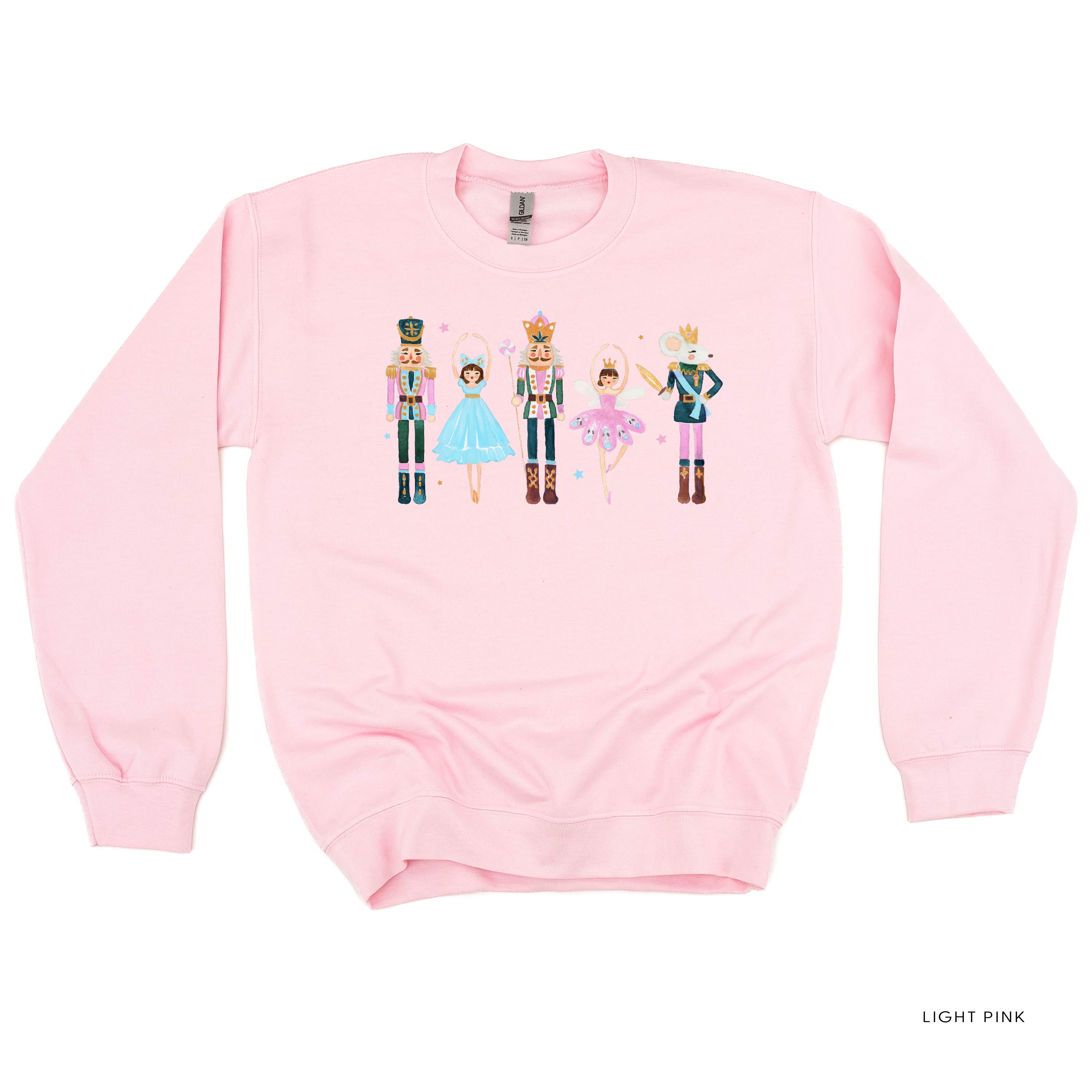 Ballerina - Whimsical Nutcracker - BASIC Fleece Little Mama Shirt Shop LLC