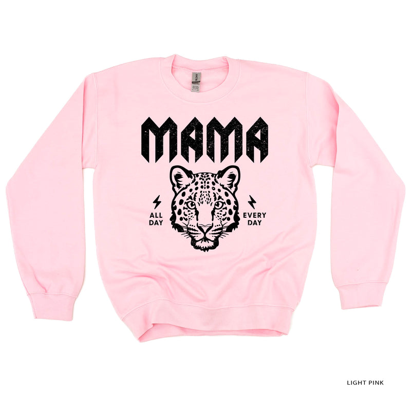 Band Tee - Leopard Mama - BASIC Fleece