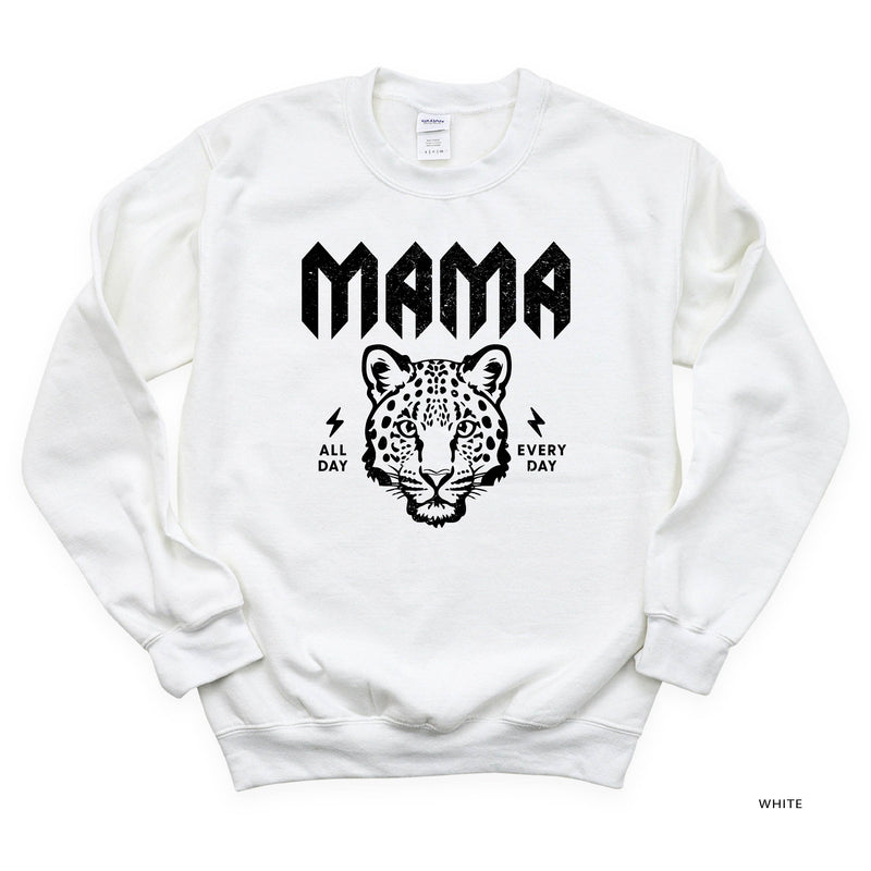 Band Tee - Leopard Mama - BASIC Fleece