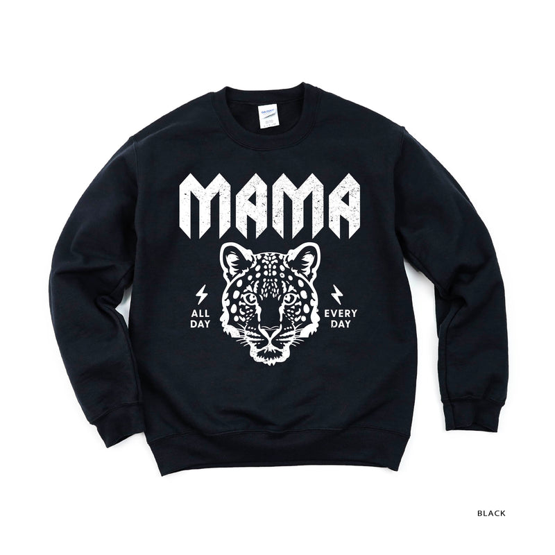 Band Tee - Leopard Mama - BASIC Fleece