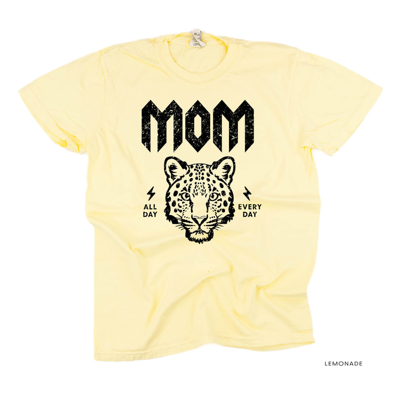 Band Tee  - Leopard Mom - Comfort Colors Tee