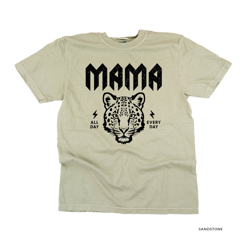 Band Tee  - Leopard Mama - Comfort Colors Tee