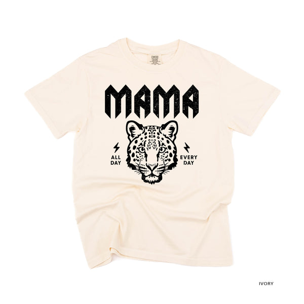 Band Tee  - Leopard Mama - Comfort Colors Tee