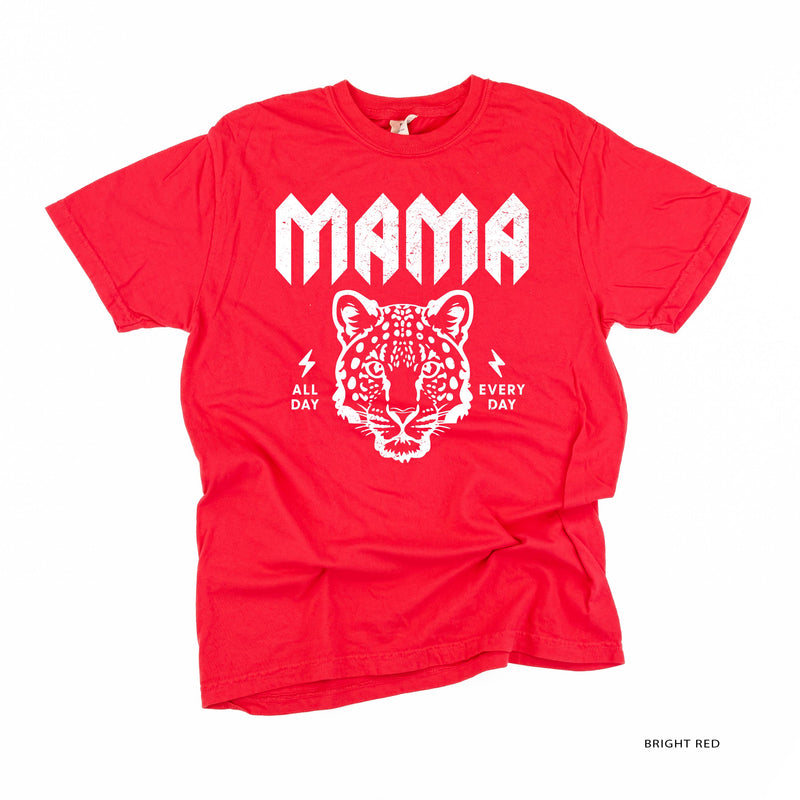 Band Tee  - Leopard Mama - Comfort Colors Tee