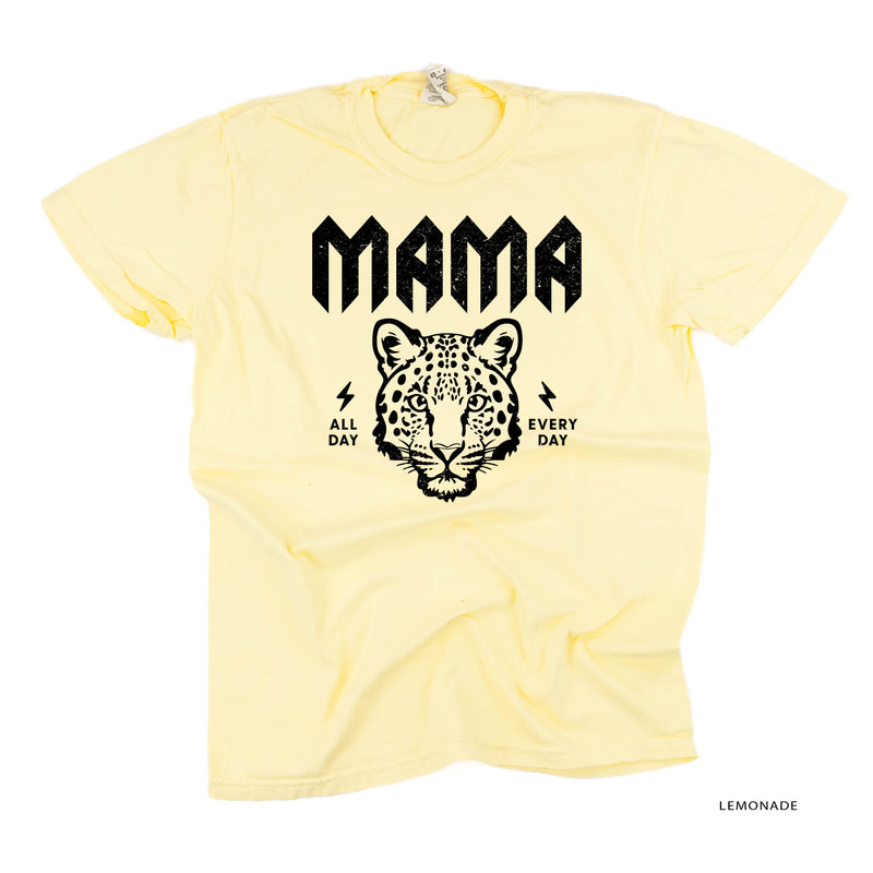 Band Tee  - Leopard Mama - Comfort Colors Tee