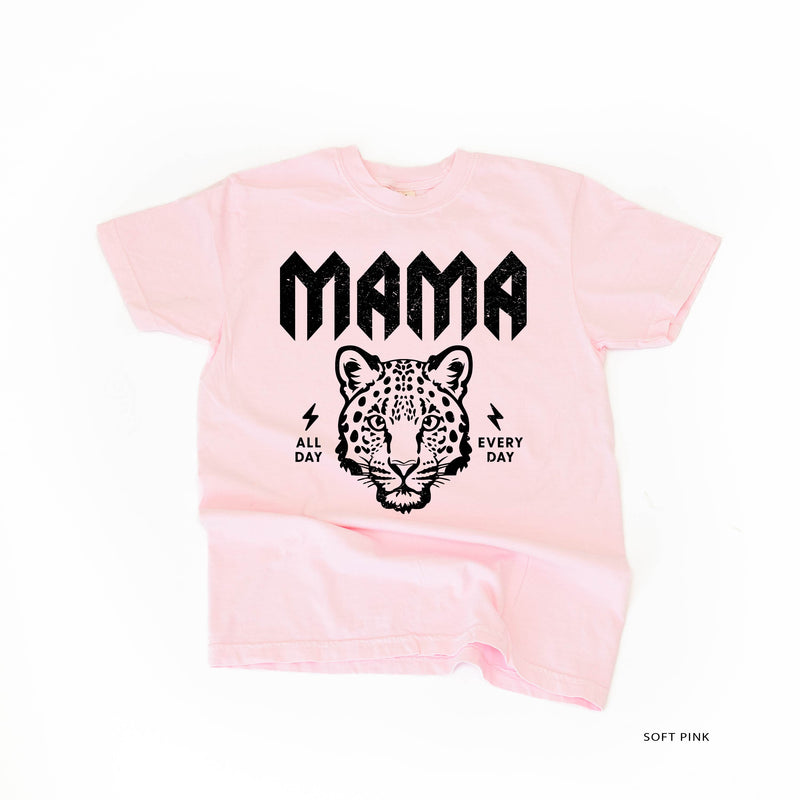 Band Tee  - Leopard Mama - Comfort Colors Tee