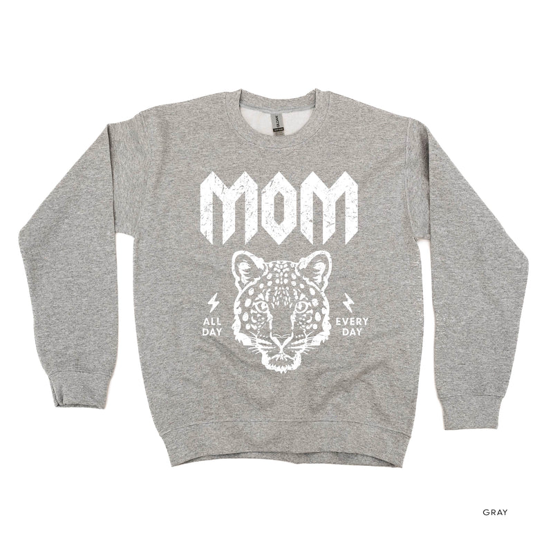 Band Tee  - Leopard Mom - BASIC Fleece