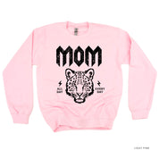 Band Tee  - Leopard Mom - BASIC Fleece