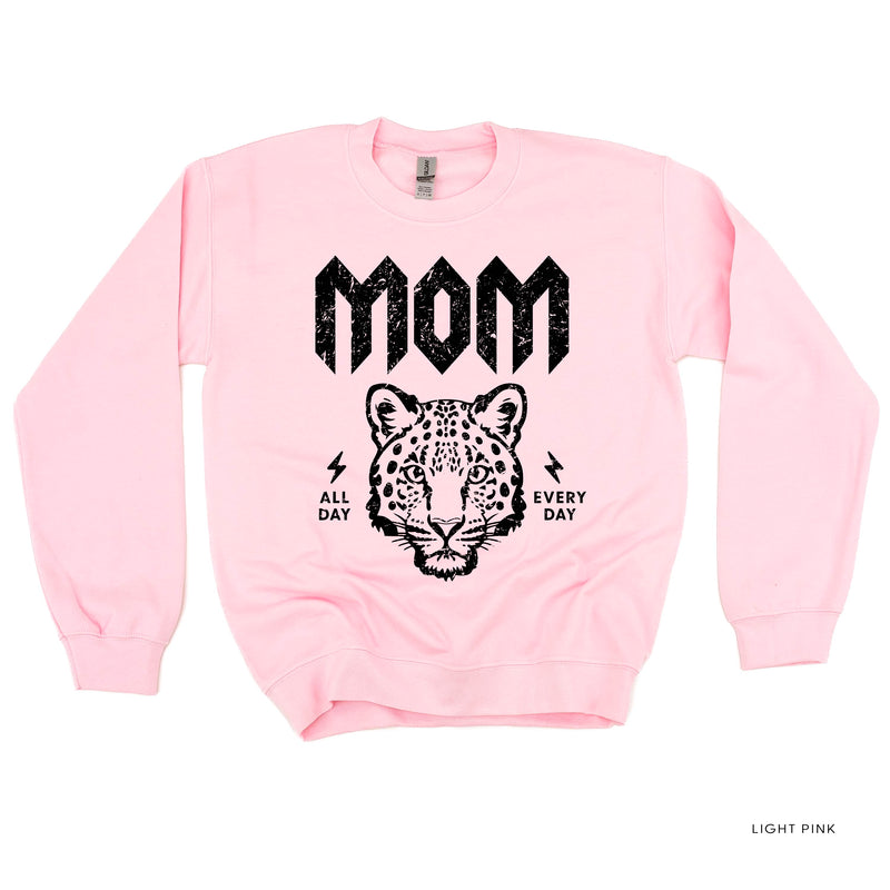 Band Tee  - Leopard Mom - BASIC Fleece