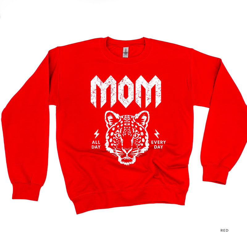 Band Tee  - Leopard Mom - BASIC Fleece