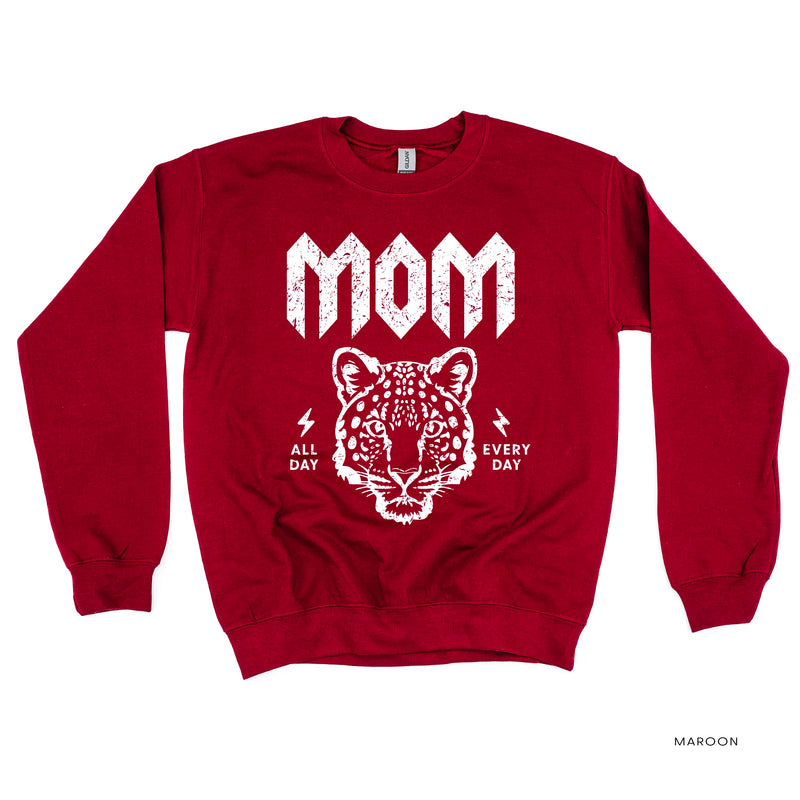 Band Tee  - Leopard Mom - BASIC Fleece