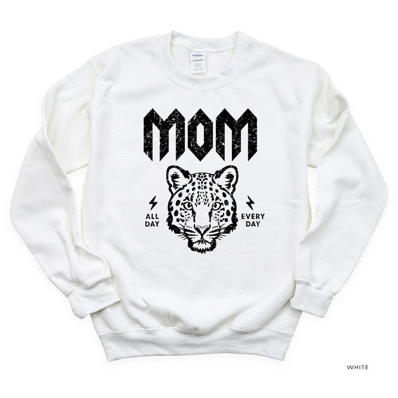 Band Tee  - Leopard Mom - BASIC Fleece